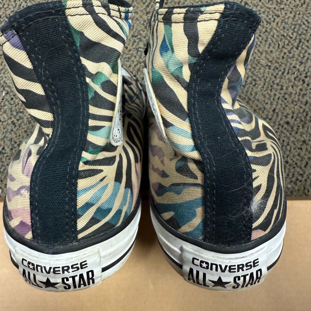 Converse Multicolor Zebra High-Tops - Picture 4 of 6